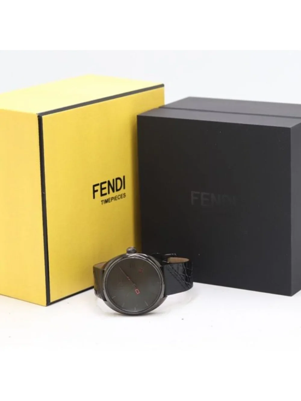 Fendi Automatic Winding Date Black Dial Watches Ngc Watch